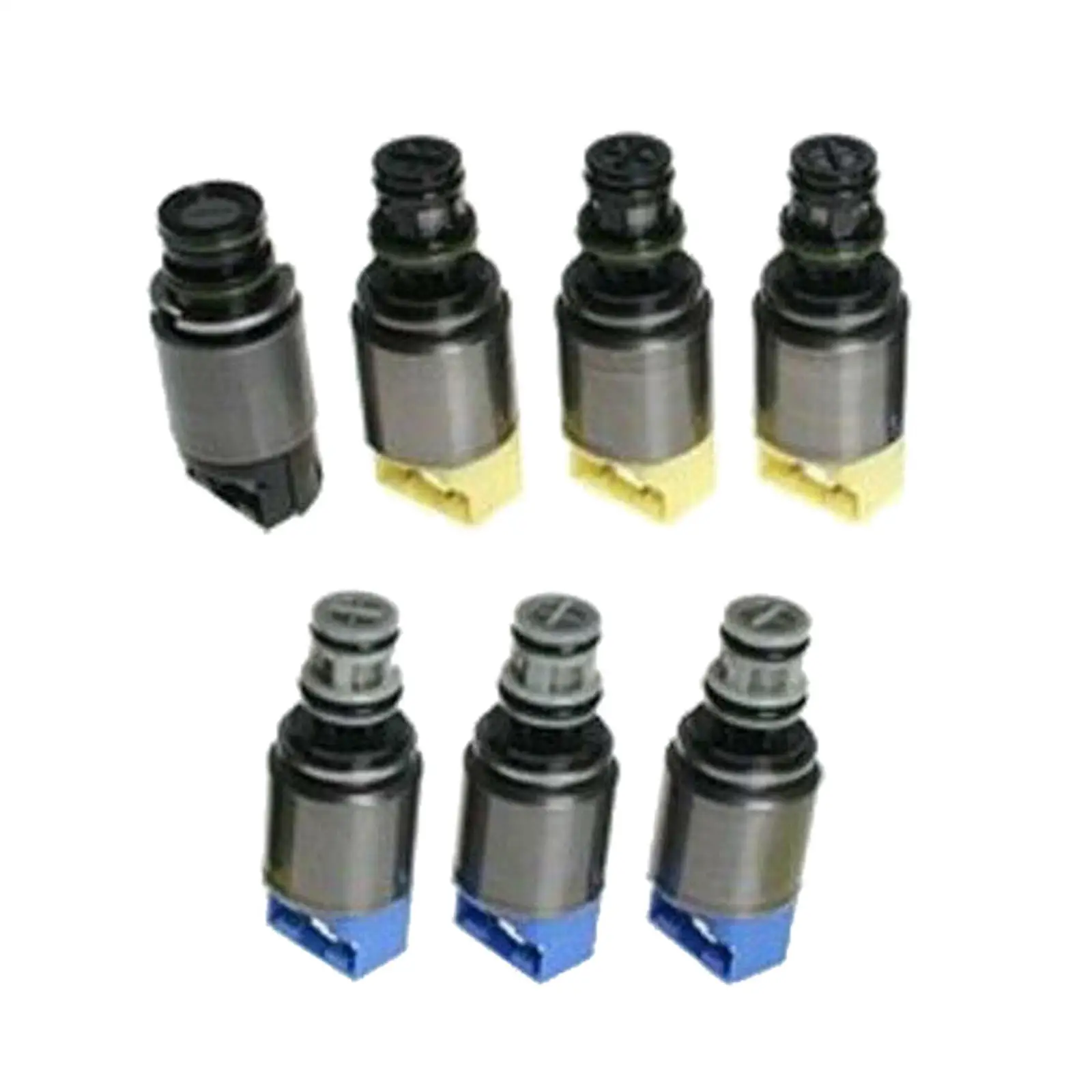 7x Transmission Solenoid Valves Kit Replacement Accessories 6HP19 Zf6HP26 Zf6HP for Ford Models