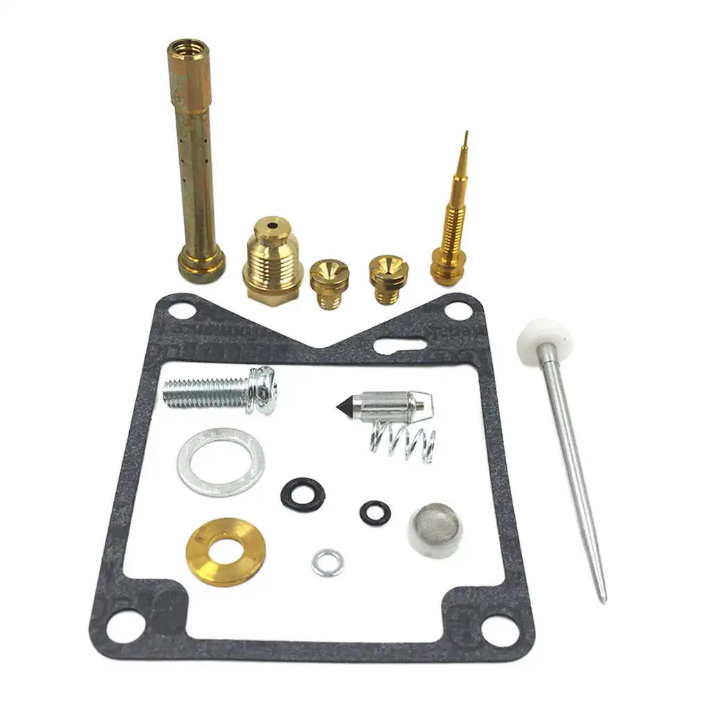 Carburetor Repair Kit 18-2577 Carb Rebuild Parts Fit for XV750 H/J/K Virago 81-83 Float Needle Valve Carburetor Parts Gaskets