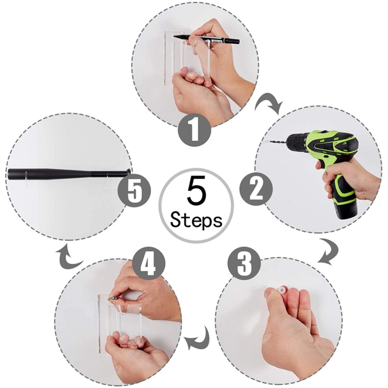 Baseball,Présentoir Mural En Bois Pour Battes De Baseball,2 Pièces