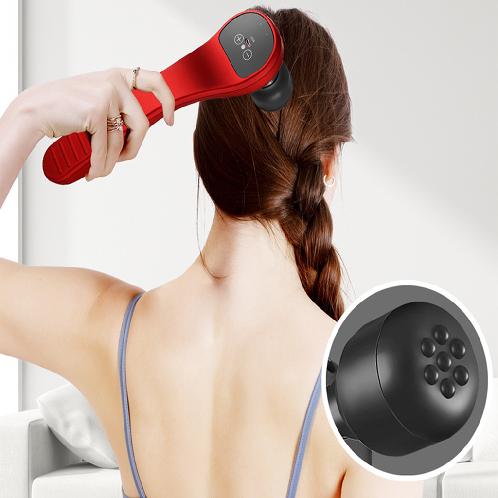 Percussion Massagers 1500mAh Handheld Handheld Massager for Shoulder Pain Relief Athletes Body Neck Home Gym Office
