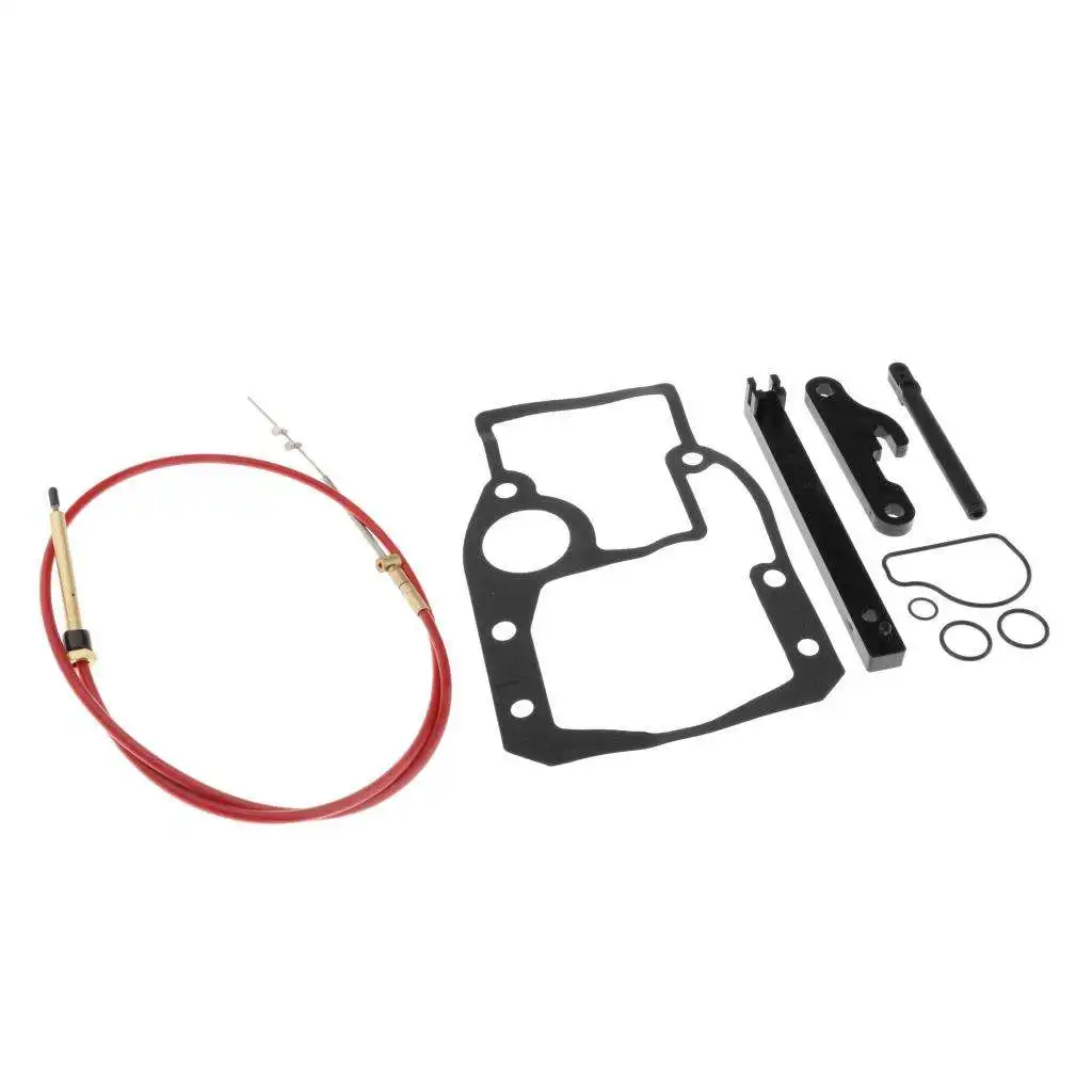  Cable Kit Adjustment Tools Mounting Gasket Set Fits OMC 987661 1986-1993