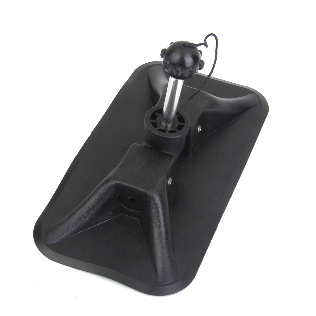 Mag Universal PVC Marine Paddles Oars Lock Hook Mount for Boat Kayak Canoe Black Dinghy Rafting Sailing Accessories