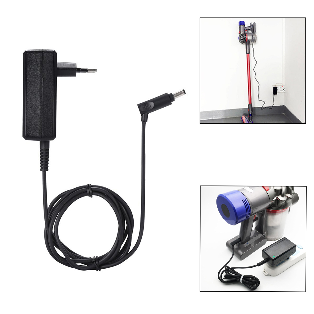 Cordless Vacuum Cleaner Adapter Charger Power Supply Cord for  V7 DC59 DC74 Series, EU Type