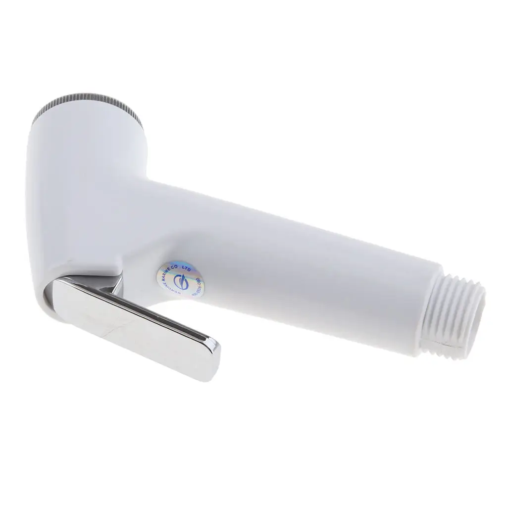Multi-function HandHeld Toilet Shower Head Bidet Sprayer Head Shattaf - White