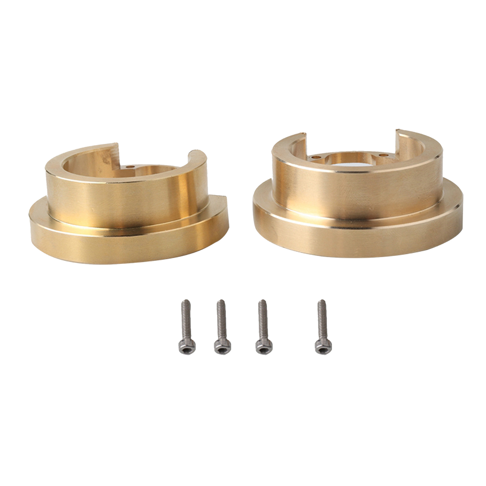 RC Brass Counterweight Portal Fit for 1:10 Scale RC Crawler TRX4 Upgrades