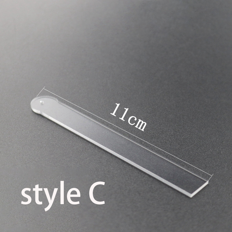 Acrylic Earring Try On Stick Forecast Shop Special Tool Ear Stud Jewelry Trial Display Holder Stand Case Shelf Organizer