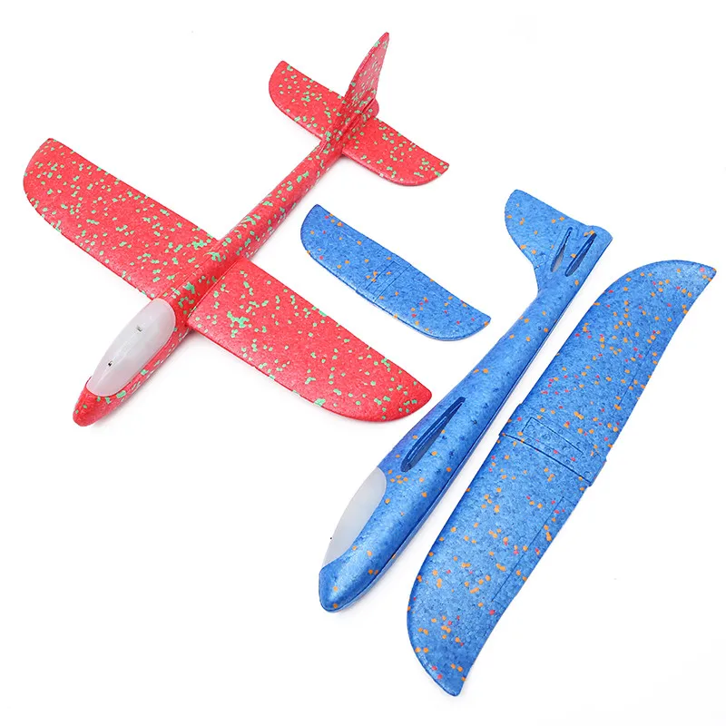 Details about   Foam Throwing Glider Airplane Inertia Aircraft Toy Hand Launch Airplane Model CH 