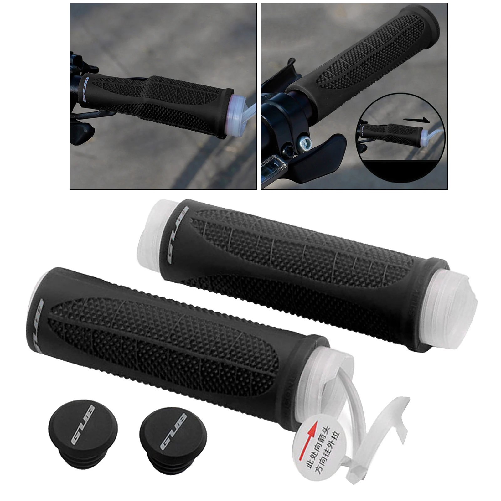 Bicycle Handlebar Grips Comfort Mountain Bike Non Slip Soft Rubber MTB Bike Handle Grip outdoor For MTB Electric Scooter 