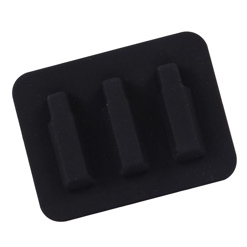 7.5x6cm Black Guitar Silencer Guitar Mute Pad for Acoustic Electric Guitar