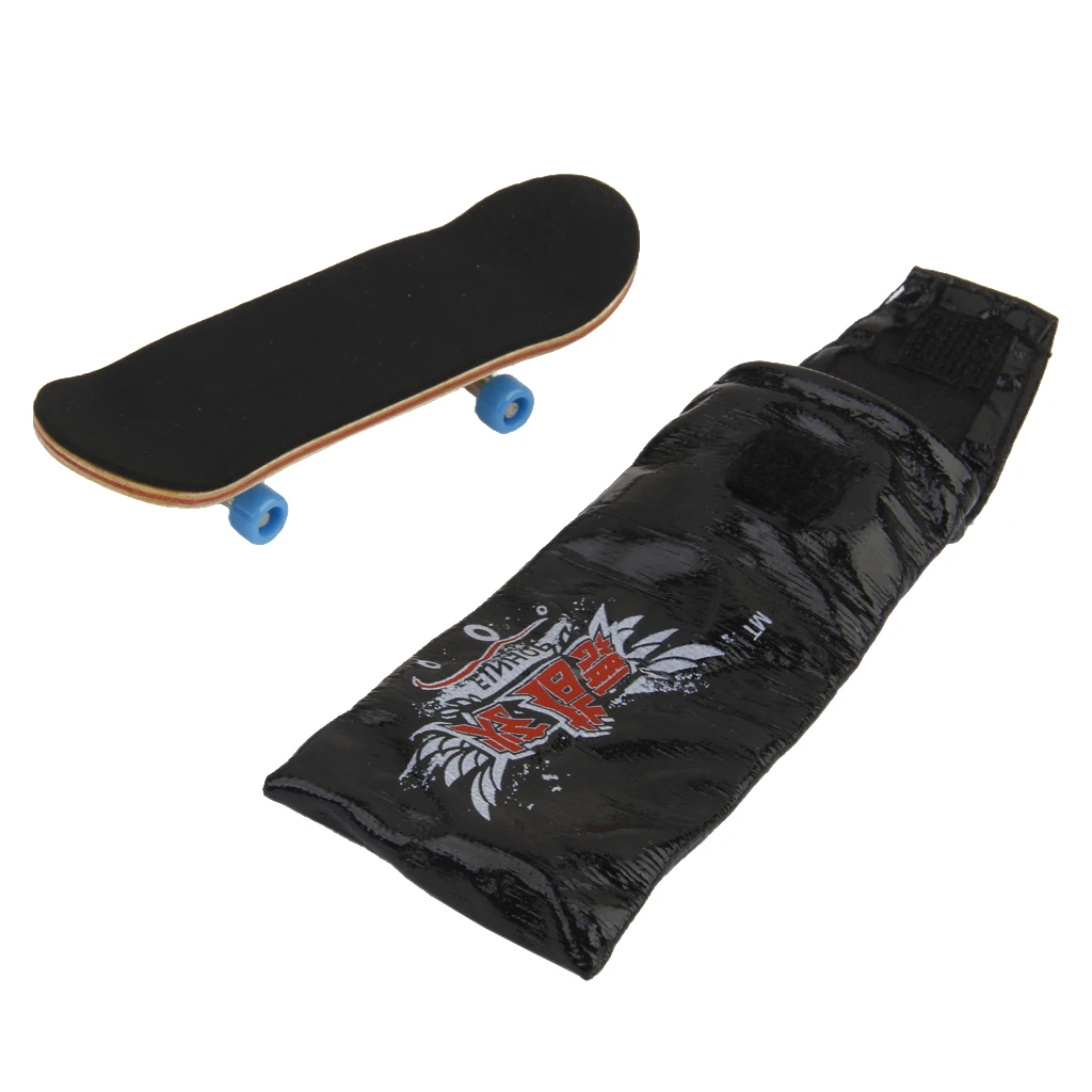 Fingerboard Skateboard Complete Maple Wooden Deck Board Boys Kids Toys 95mm