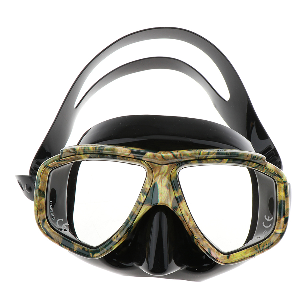 Snorkel Diving  with Silicone Frame And Adjustable Strap for The