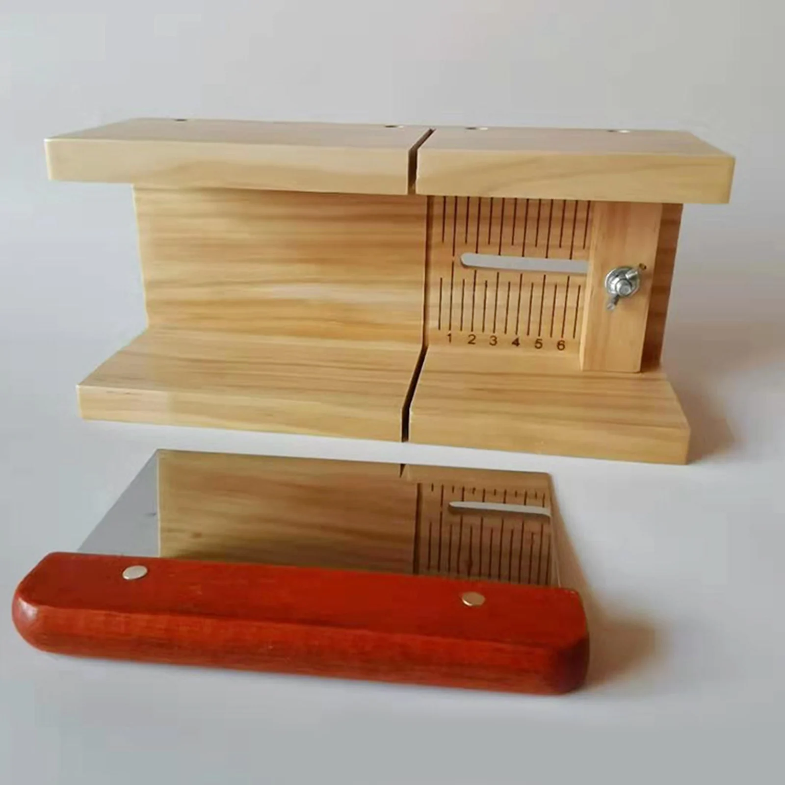 Soap Cutter Wooden Box Planer Beveler Slicer Handmade Soap Candle Making Tool for Trimming DIY Tool