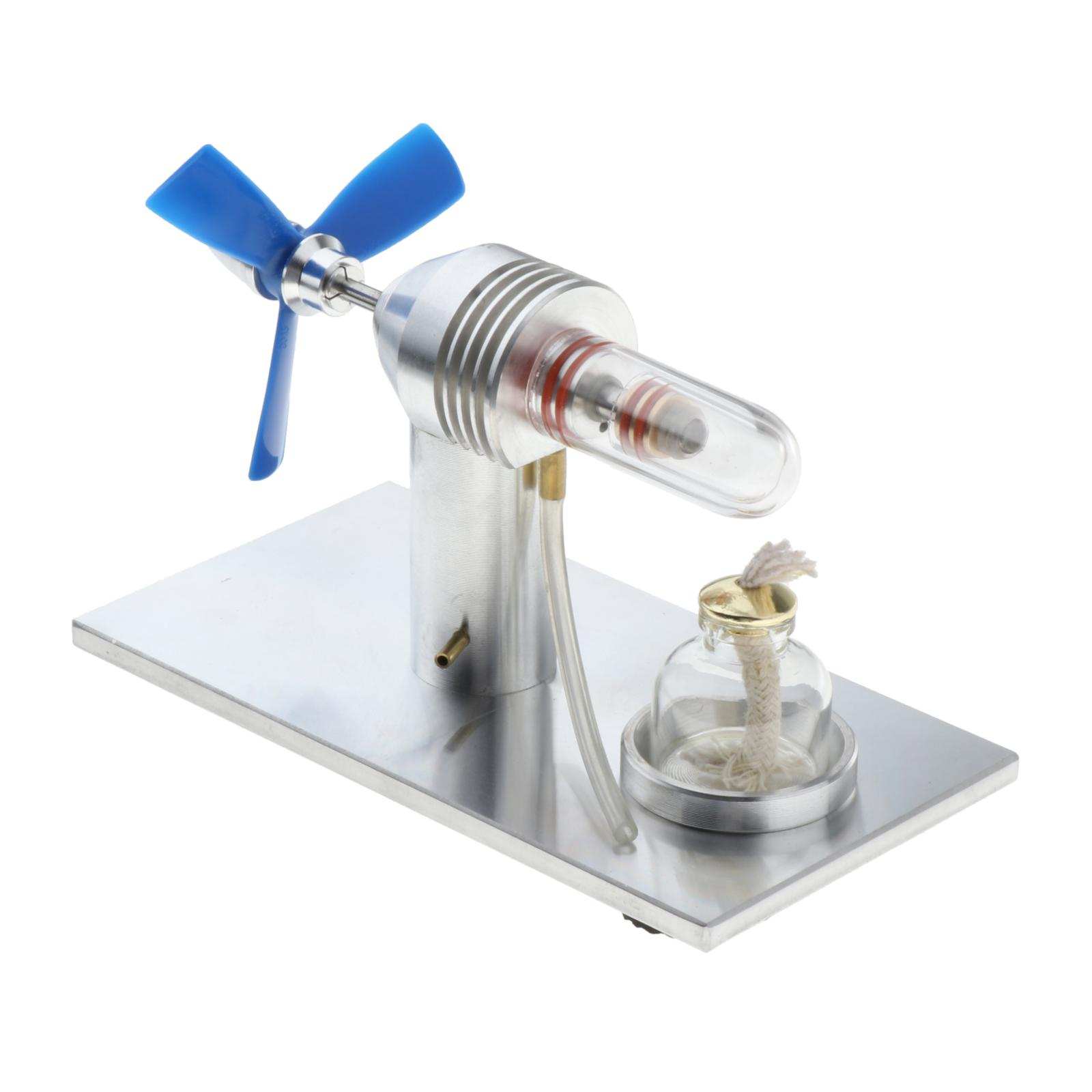 Hot Air Stirling Engine Motor Model Educational Toy Electricity Generator DIY Physics Generator Experiment Model Toys