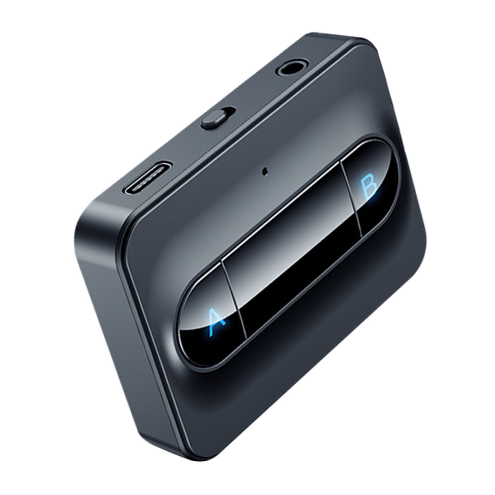 Bluetooth 5.0 Transmitter Rechargeable Adapter 3.5mm AUX CD Level Sound Quality Dual Link for Headphones PC 6 Hour Playtime