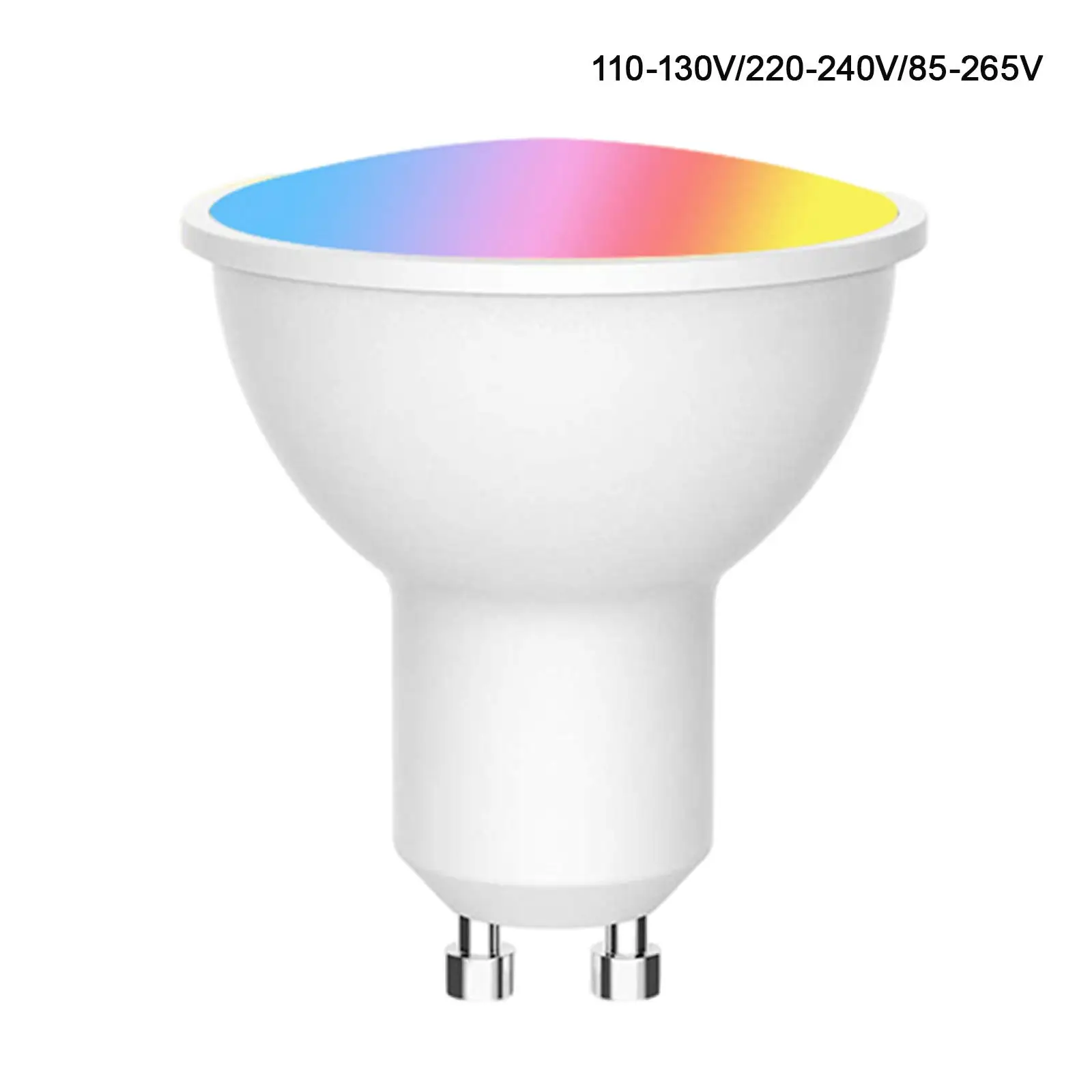 Smart Light Bulb GU10 Base 16 Million Color 32W Equivalent Mood Light 8 Scene Model for Google Home Wedding Indoor/Outdoor Home