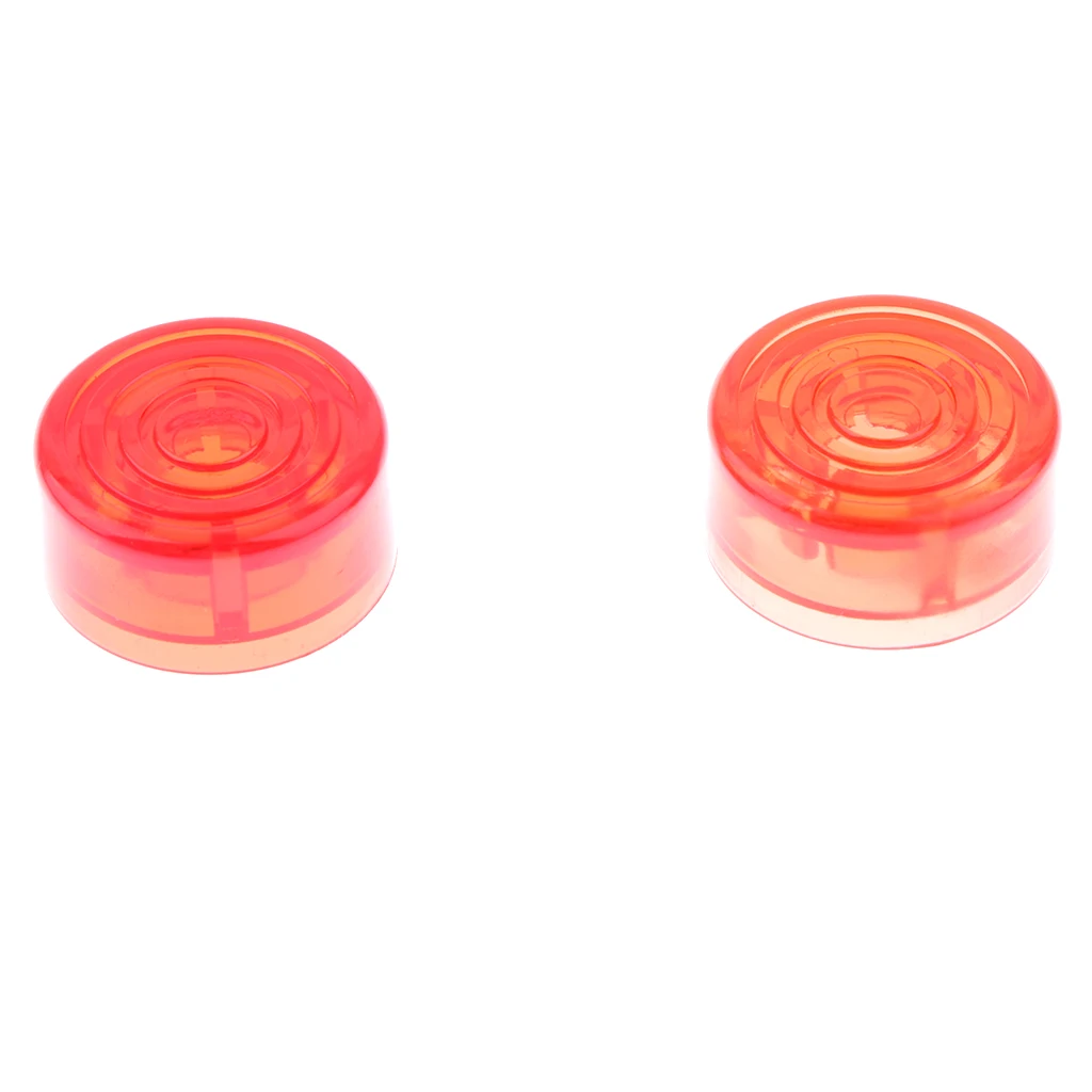 2pcs Guitar Effect Foot Nail Cap Protection Cap for Guitar Effect Pedal Parts Accessories