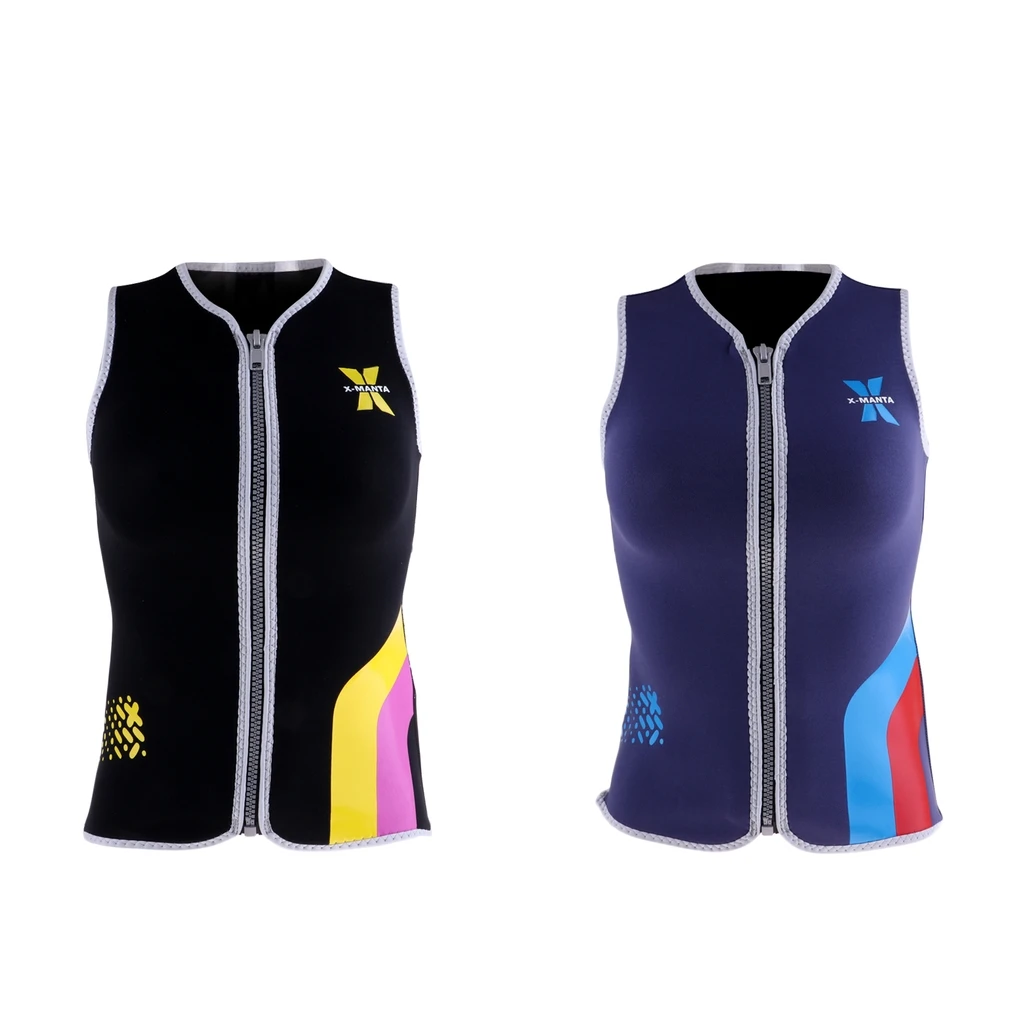 3mm Women`s Wetsuits Neoprene Zipper Wetsuit Vest Spring Suit for Diving Surfing Windsurf Kitesurfing Swimsuit Swimwear