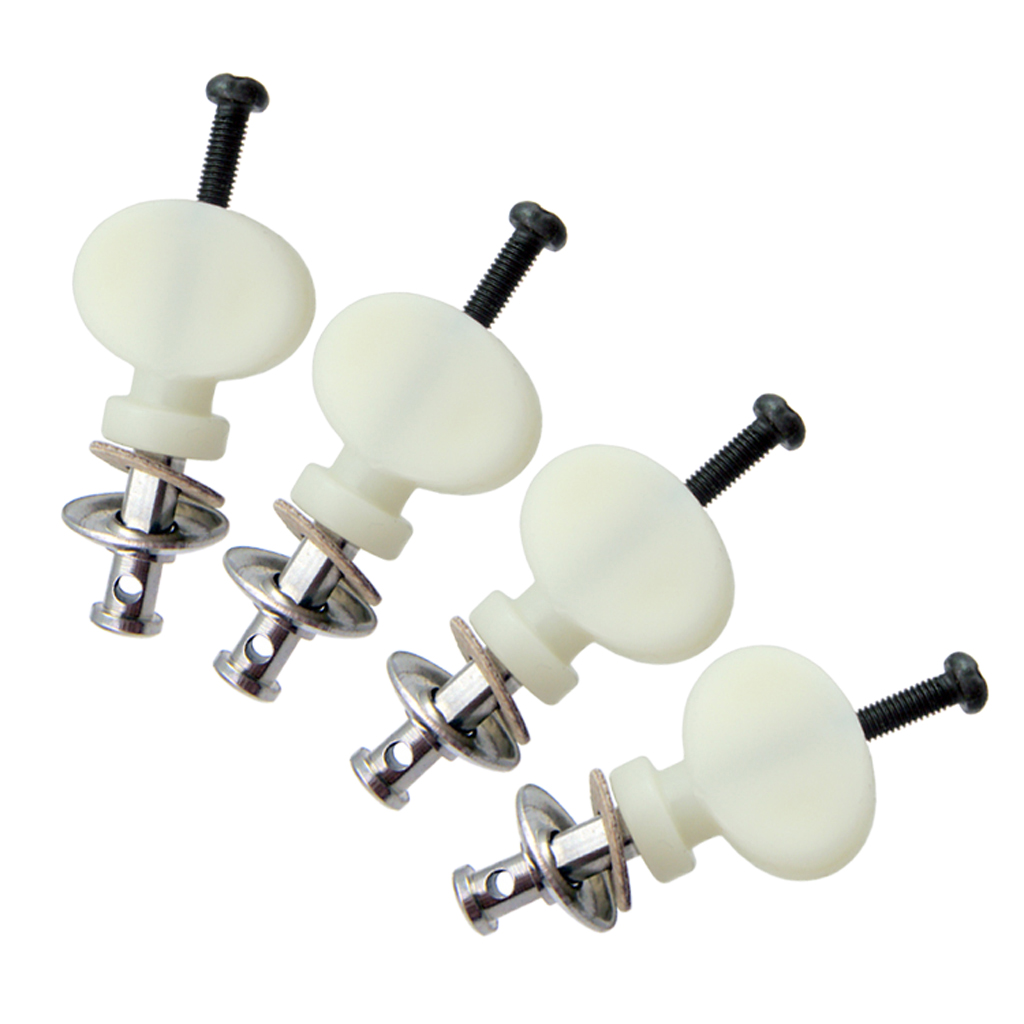 Set of 4 Ukulele Tuning Pegs Pin Machines Tuners for Ukulele 4 String Guitar