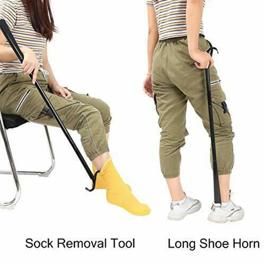 Shoe Horn Long Handle, Handicap Helper (Upgrade 28'') - Dressing Stick ,