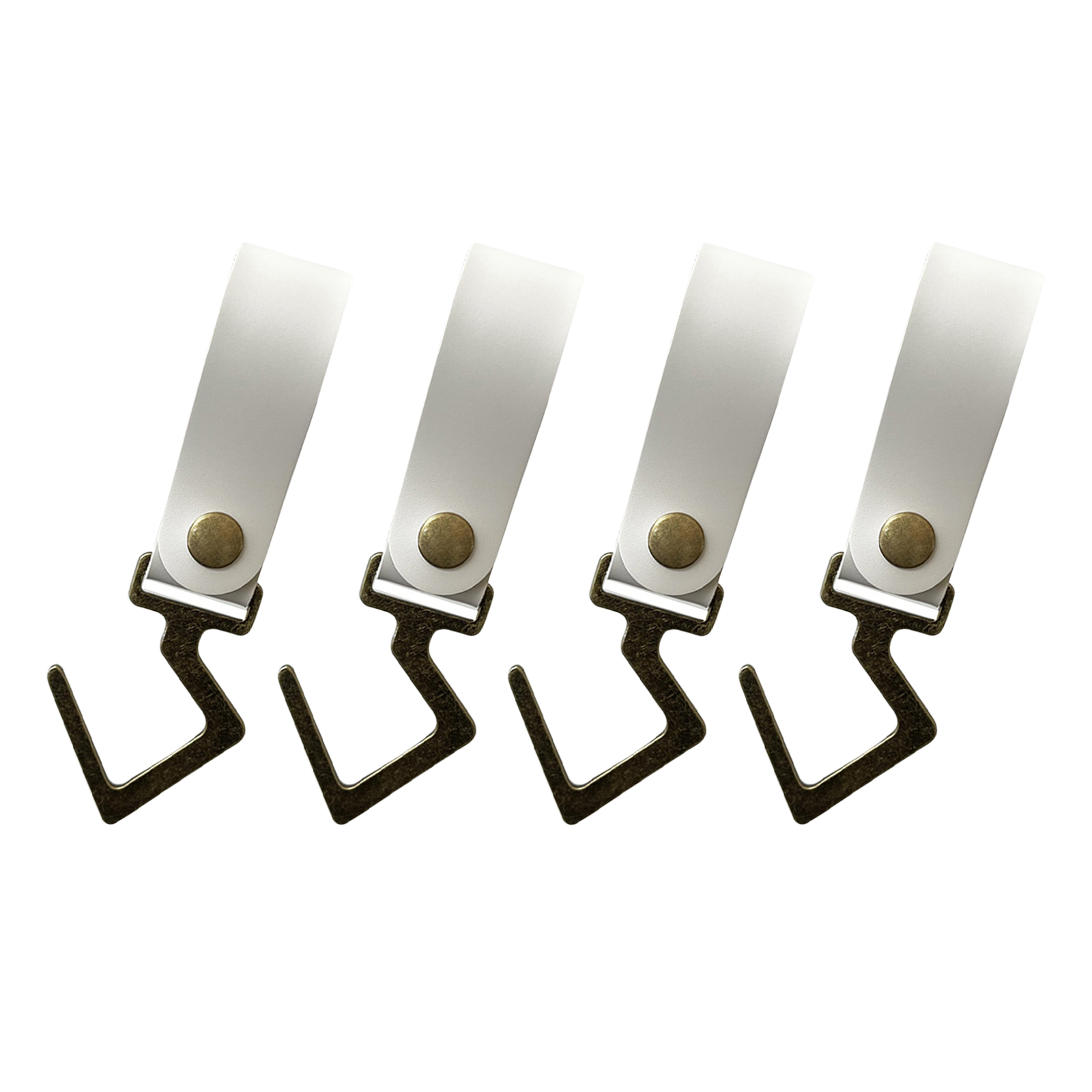 Outdoor Camping Leather Hook Picnic Tableware Hook Shelf Rack Rack Pot Pan Hanging Hooks