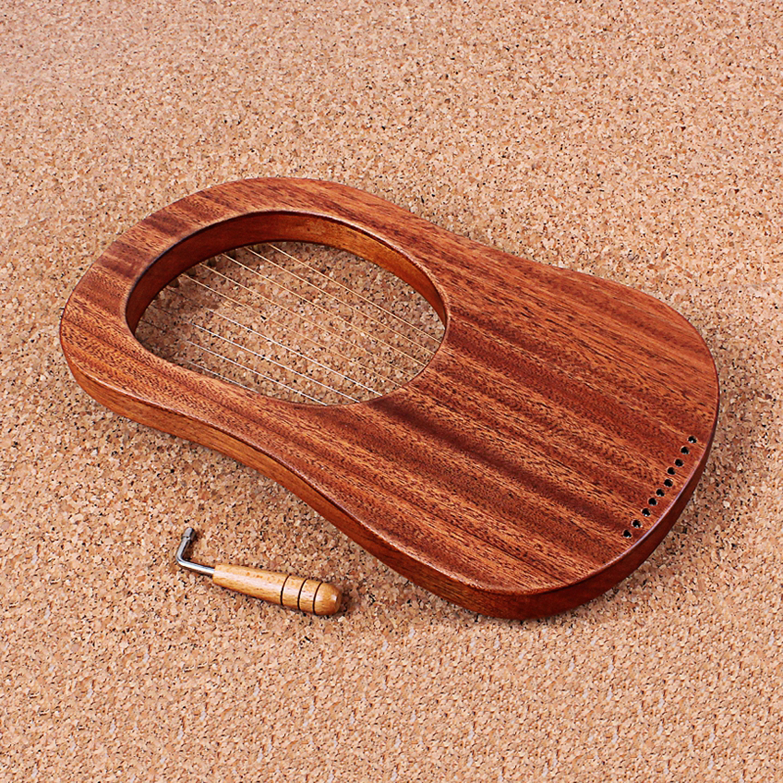 Portable Exquisite Lyre Harp & Wrench New Year Gifts for Kids Xmas Present