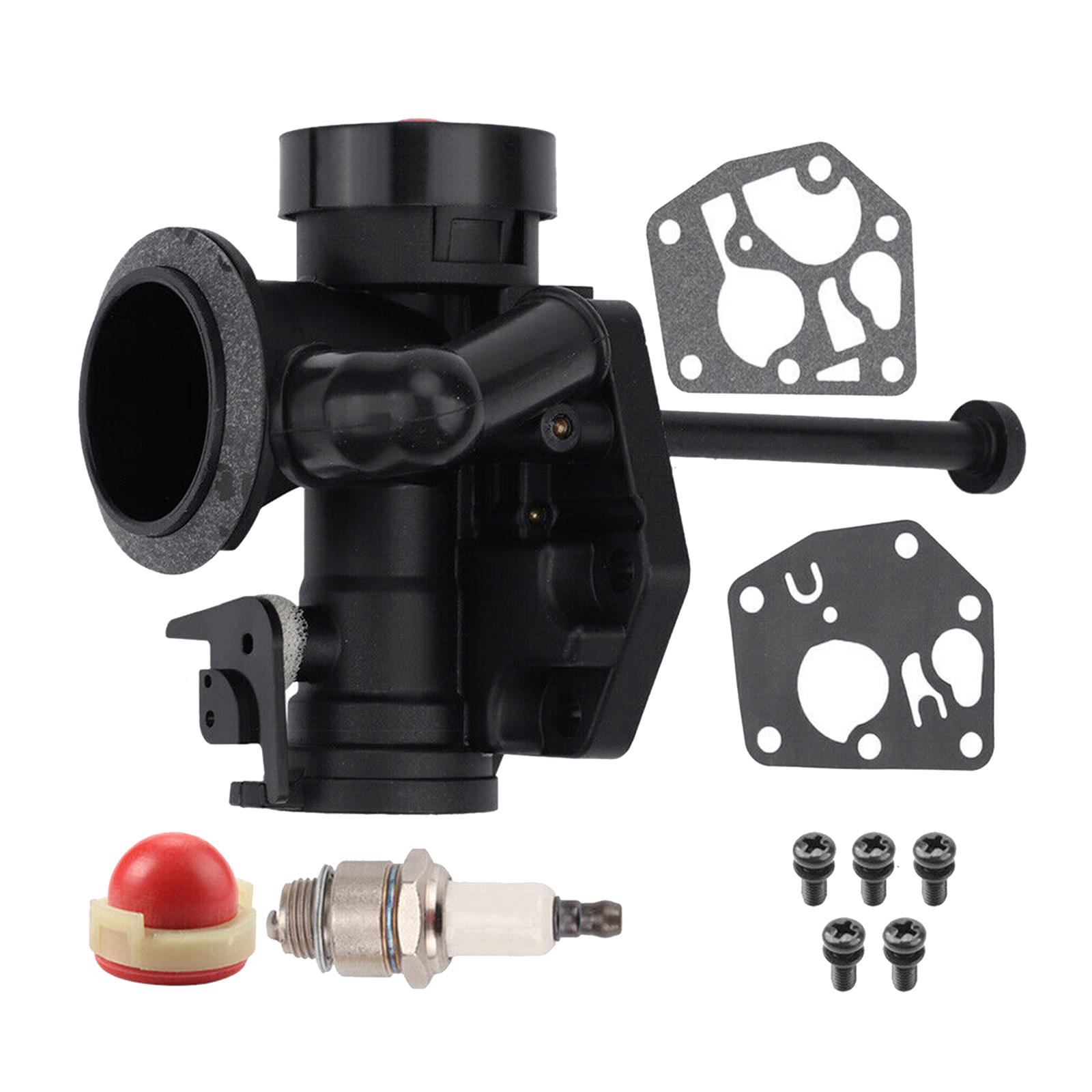 Garden Carb Carburetor Set For   497619 498809 498809A Gas Tank Mower 3-4.5HP carburetor cab part