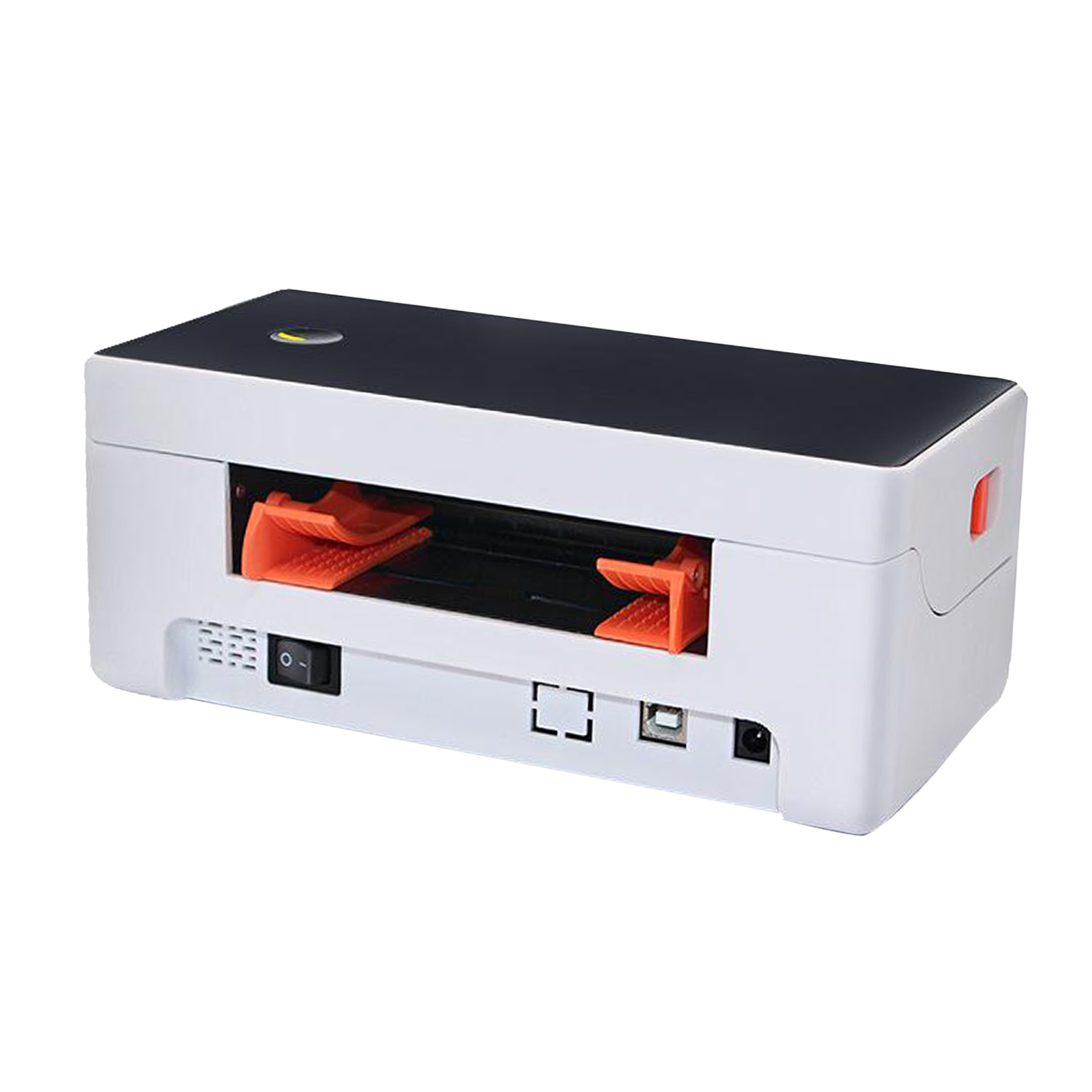 Label Printer, Direct Thermal Desktop Label Printer, High Speed USB Shipping Label Maker Barcode Printing 203dpi-EU Plug