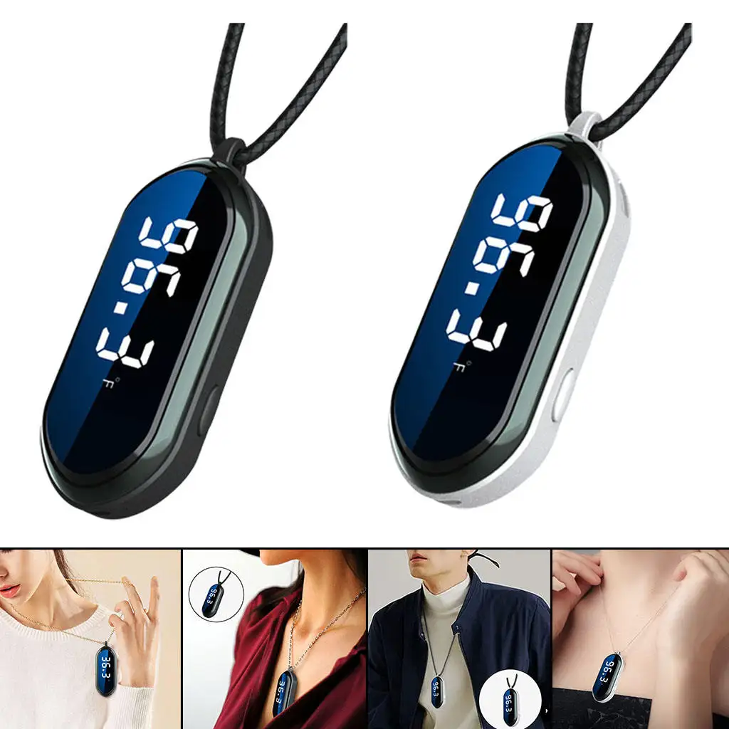 Wearable Air Purifier Personal Necklace Air Freshener, Ionizer Smoke Bacteria Remover USB Air Cleaner Negative Ion Generator