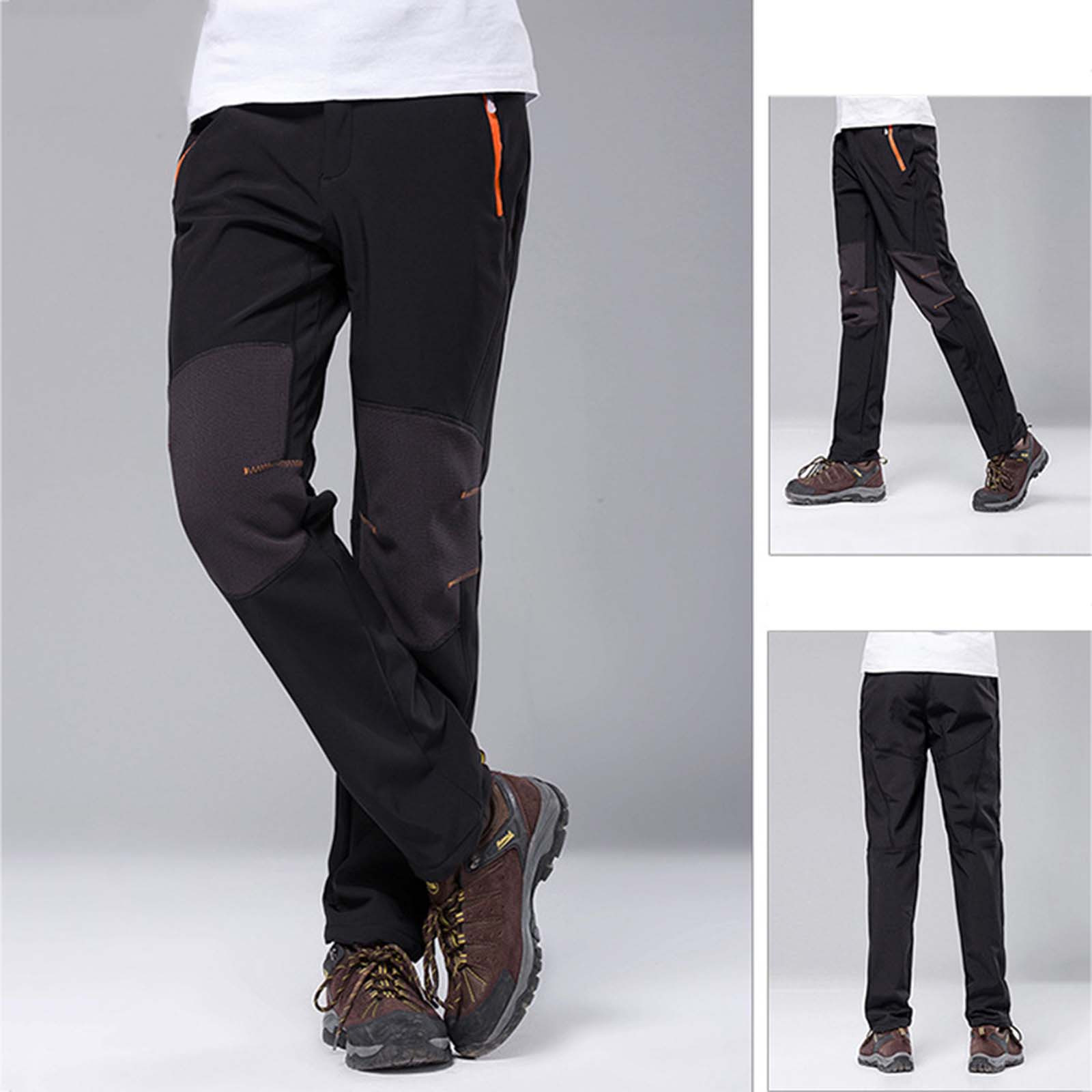 Mens Insulated Bib Overalls Solid Color 