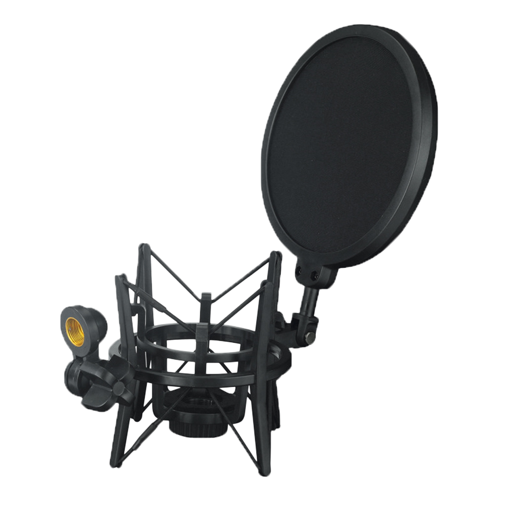 MagiDeal Universal Spider Microphone Shock Mount Holder Clip Anti Vibration