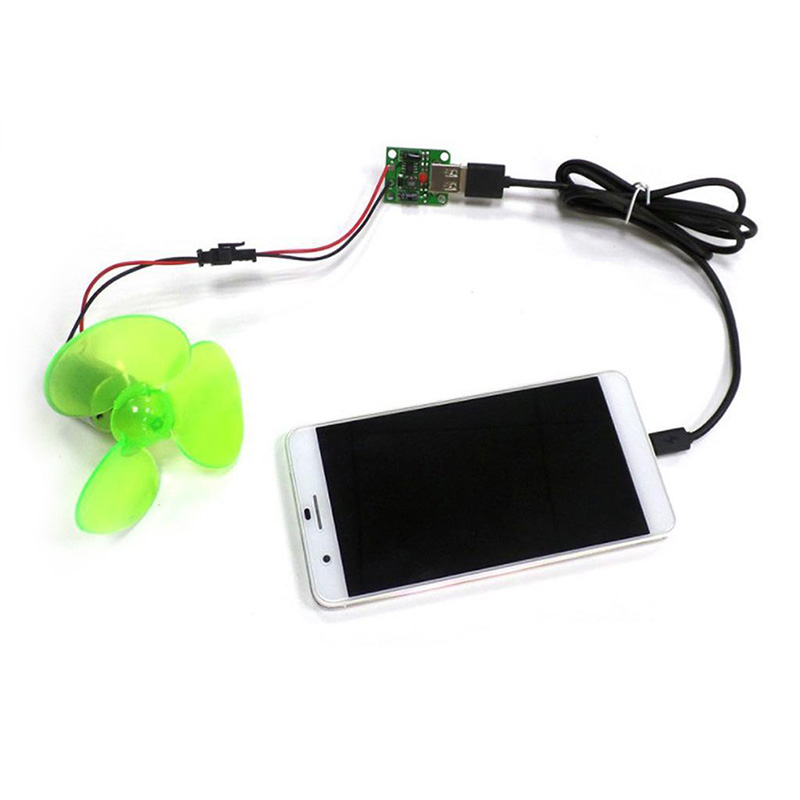 Description Picture 4 of itemUSB 5V Mini Portable Miniature Wind Power Generator Set Turbine Motor Alternator Emergency Phone Charger for Outdoor Gift
