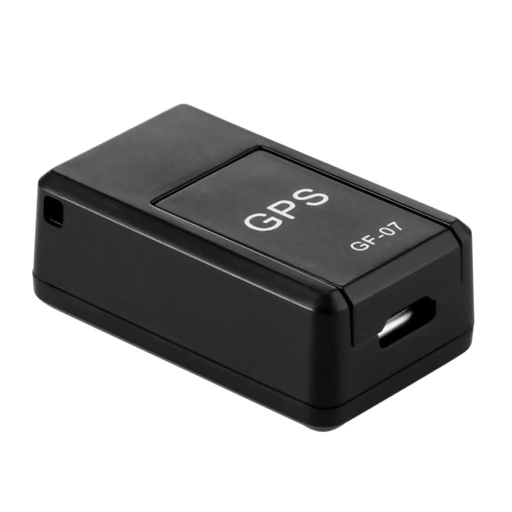 Mini GPS Tracker Real Time Magnetic Tracking Device Enhanced LBS Locator,Black