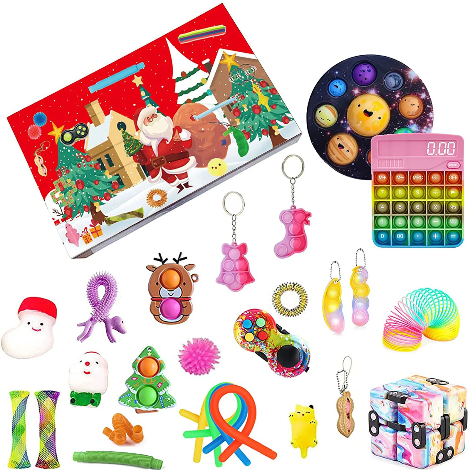 Squid Game Fidget Toy Pop it Zappeln Spielzeug Kinder Geschenk Weihnachten 