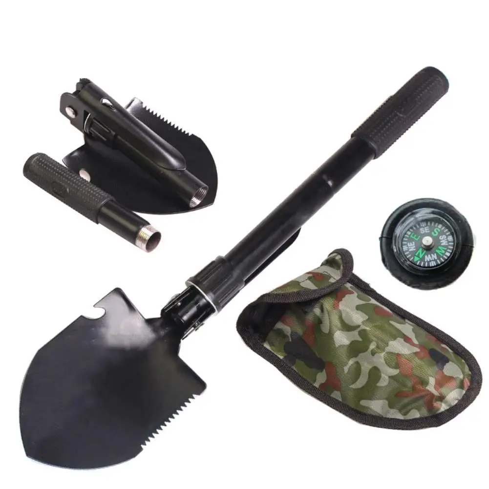 Military Portable Folding Shovel Survival Spade Outdoor Gift For Camping R7R7 