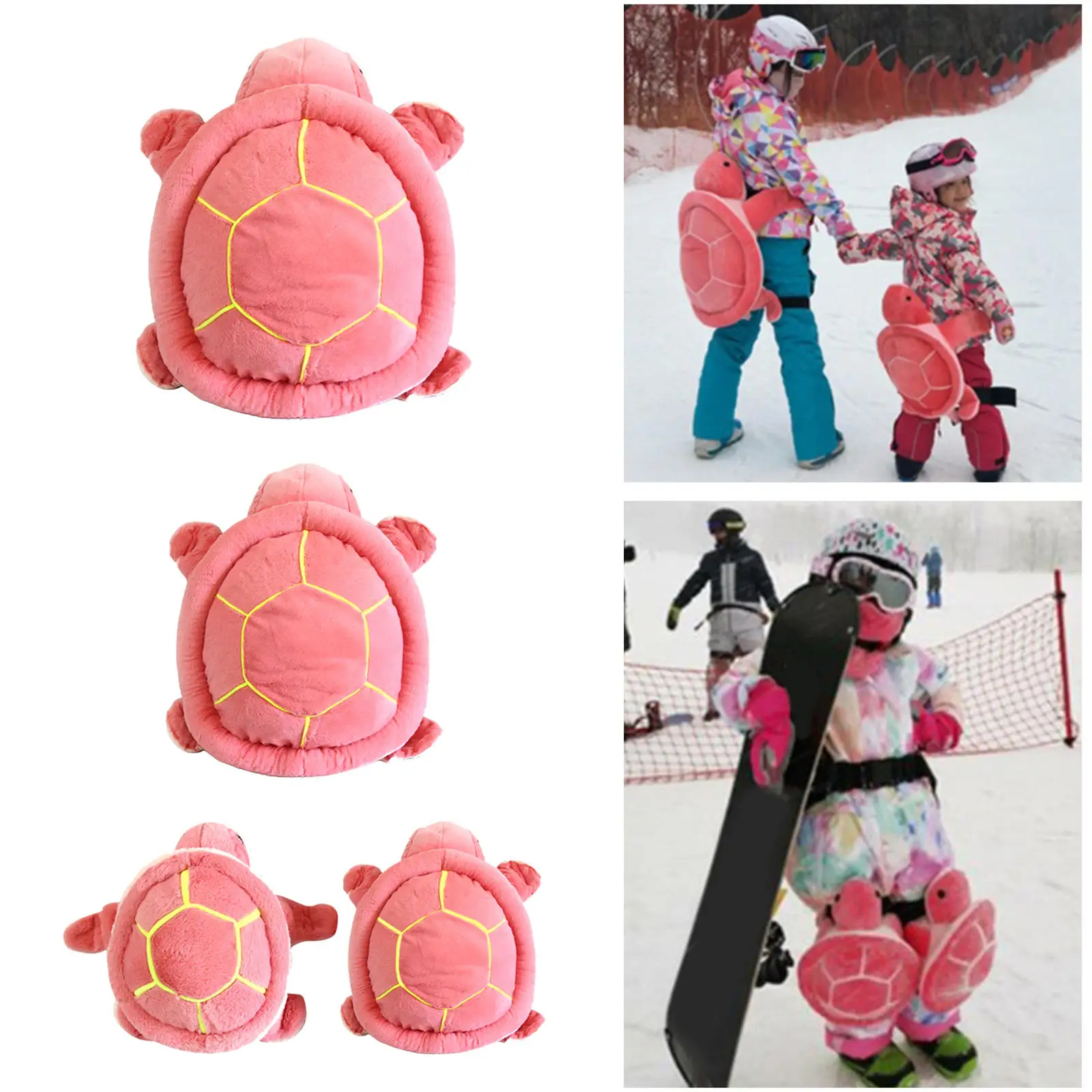 Ski Protective Gear Knee Pad Butt Pad Anti-Frost Adjustable Protection for Scooters Skating Figure Skating Roller Skating