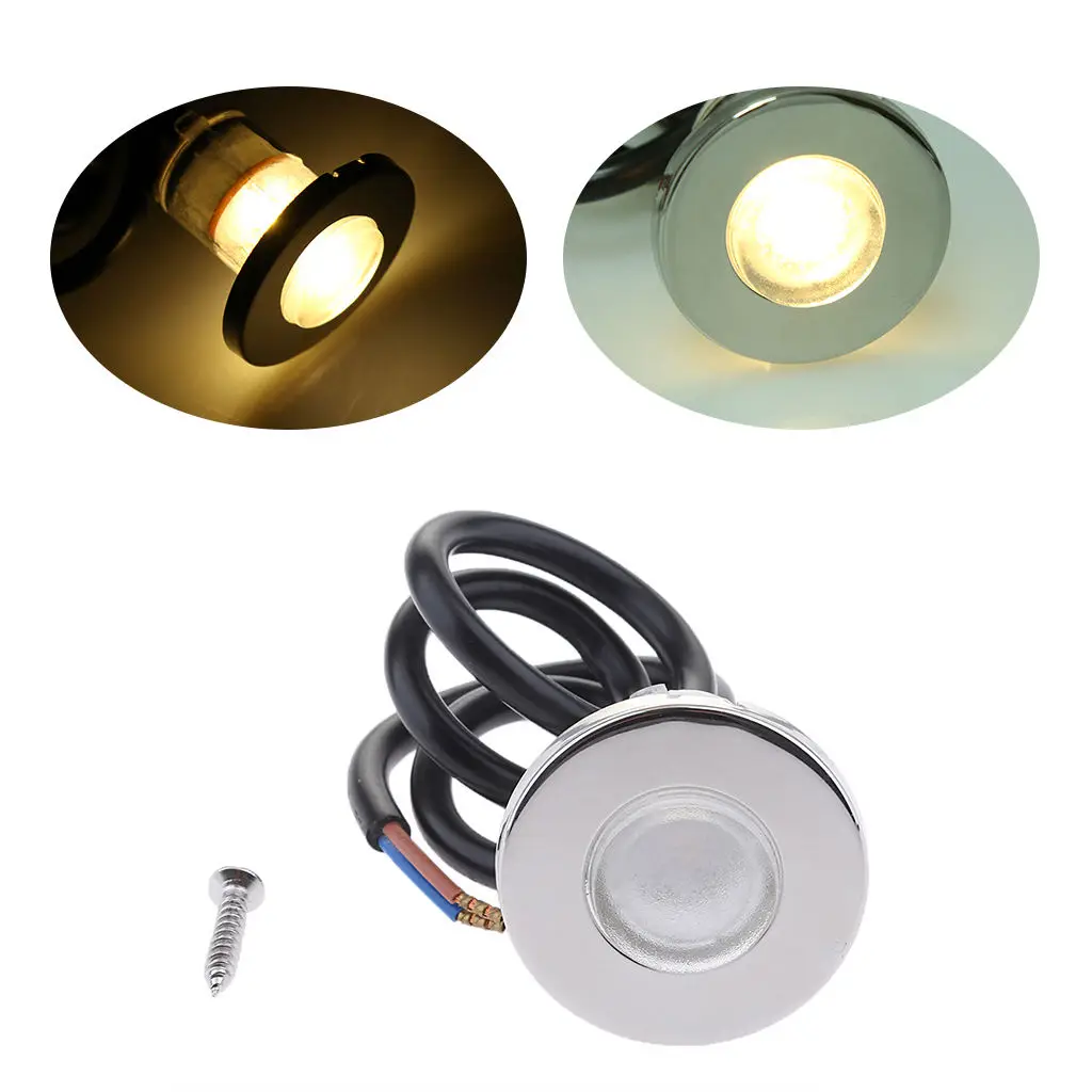 DC 12/24V Stainless Steel Marine boat Yacht LED Navigation Light  Bow Lights Deck Mount IP65 Waterproof