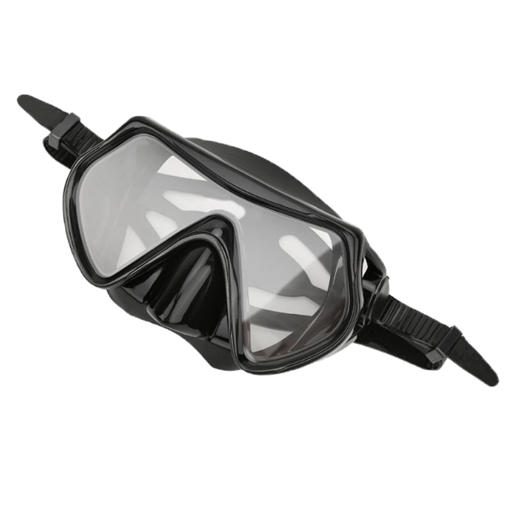 Scuba Diving Goggles Waterproof  Tempered-Glass Comfortable Eyewear W/ Case