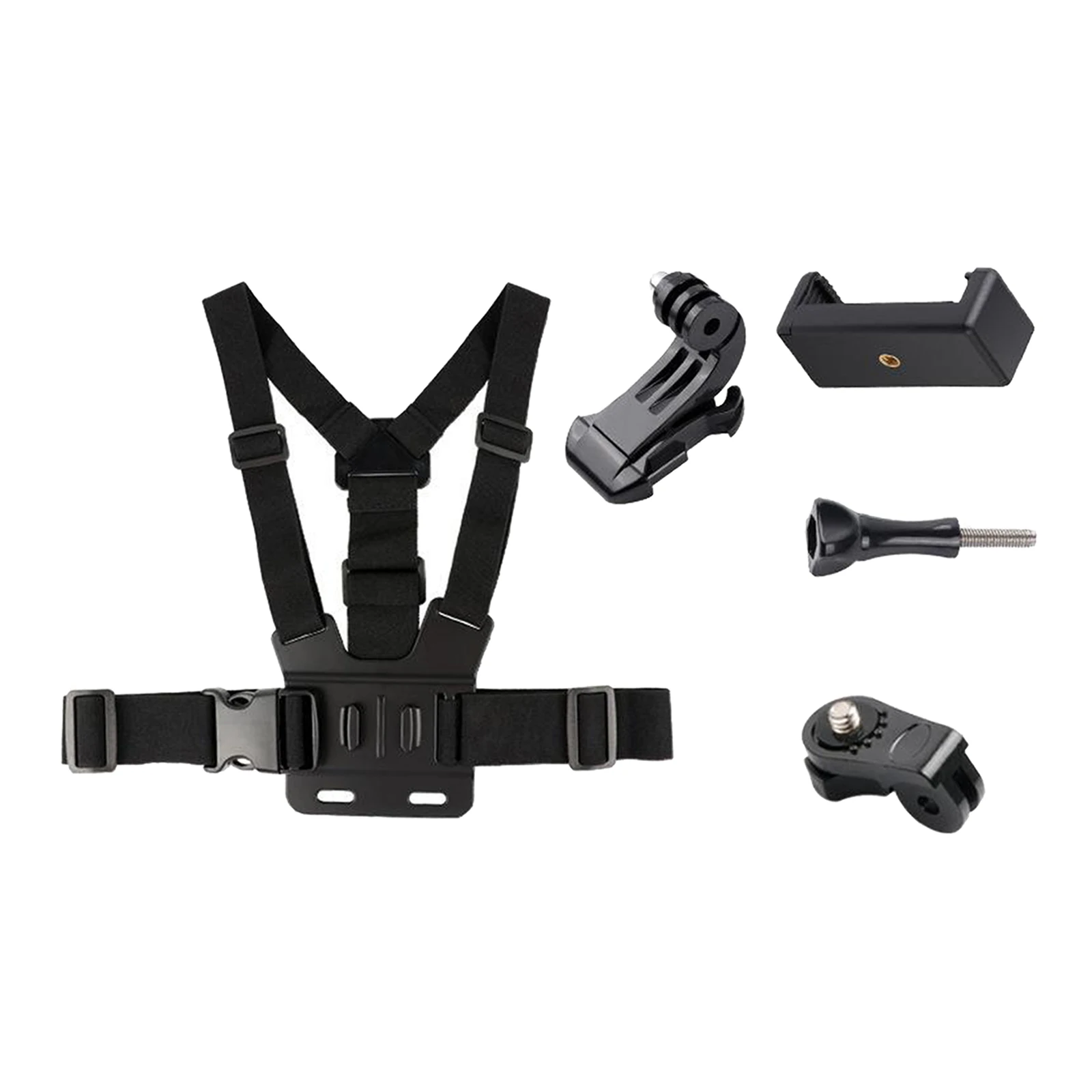 Smart Phone Body Chest Mount Harness Strap Mobile Phone Holder for Outdoor Sports Fitness Mobile Phone Shooting