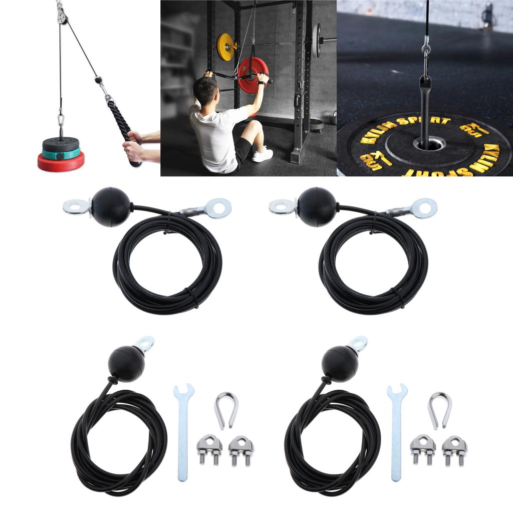Fitness Replacement Cable for Home Gym Equipment LAT Pulley Cable Machine,