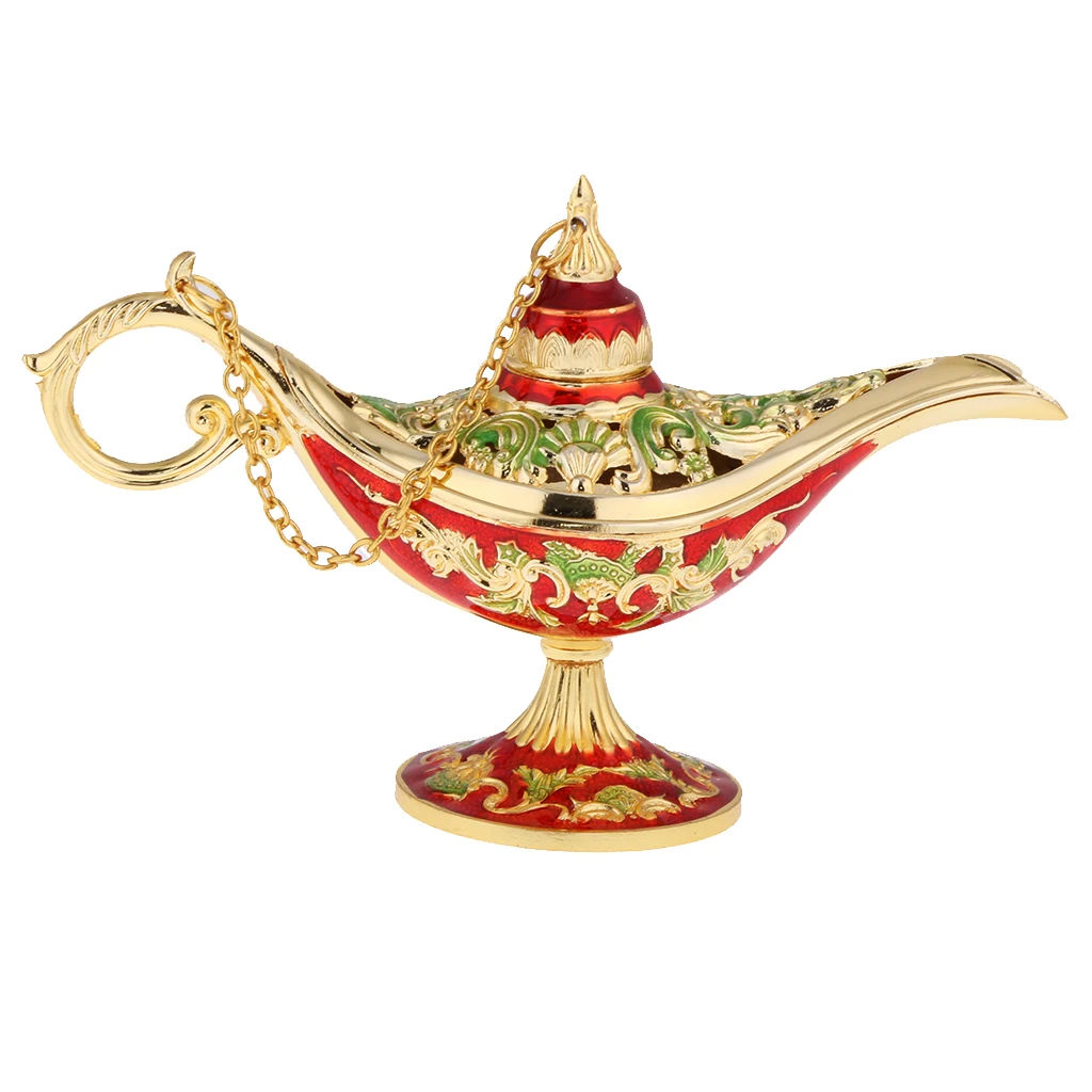 Aladdin`s Lamp  Lamp Made of Zinc Alloy Perfect As An Incense Burner,