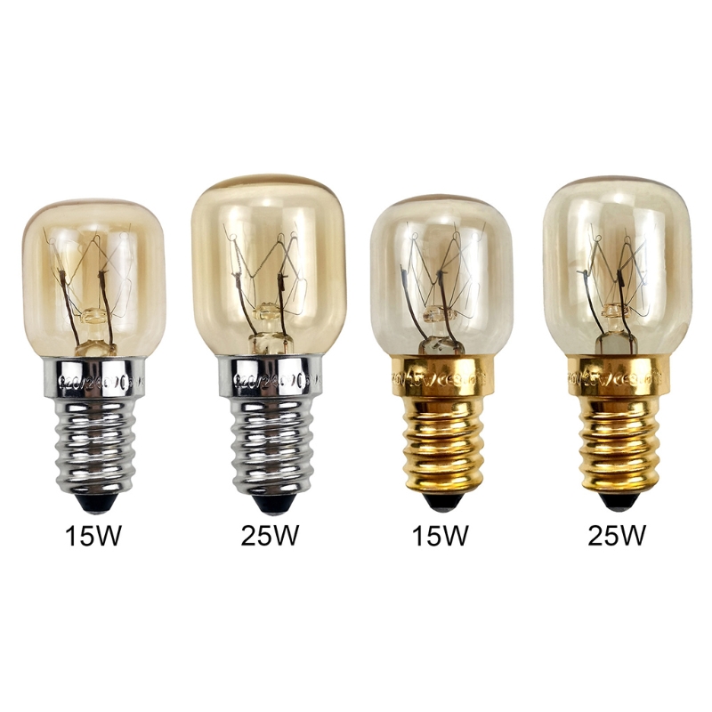 Description Picture 2 of item2pcs 220V E14 300 Degree High Temperature Resistant Microwave Oven Bulb Cooker Lamp Lighting Bulb 15W Silver Color