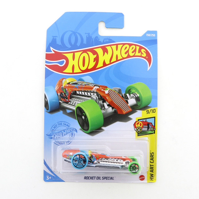 Hot 2024 Wheels 4 Set of Mobil Oil Cars