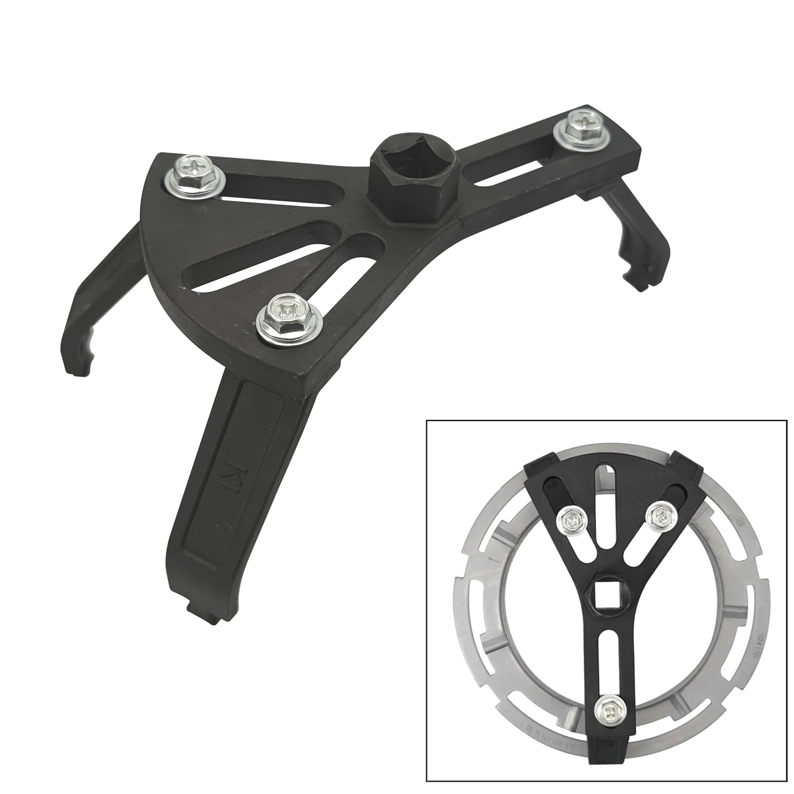 Adjustable Fuel Pump Removal Fuel Tank Repair Tool Kit Black