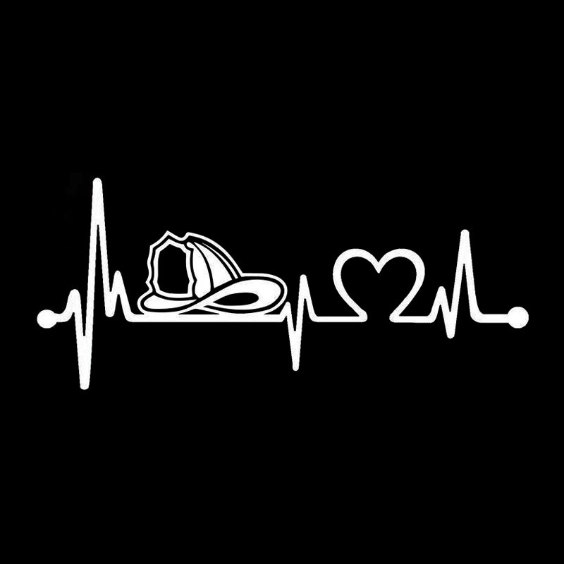 Firefighter Vinyl Decals