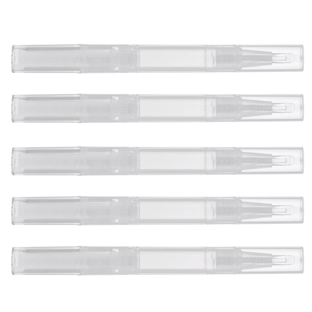 5x3ml Empty Twist Pen Cosmetic Container Lip Gloss Cream Tubes Makeup DIY