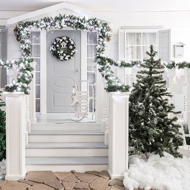 Tapis Neige Artificielle Décoration Noël - Rouleau 80x240 Cm - Fausse Neige Duveteuse Pour Sapin, Village - Décoration Hivernale