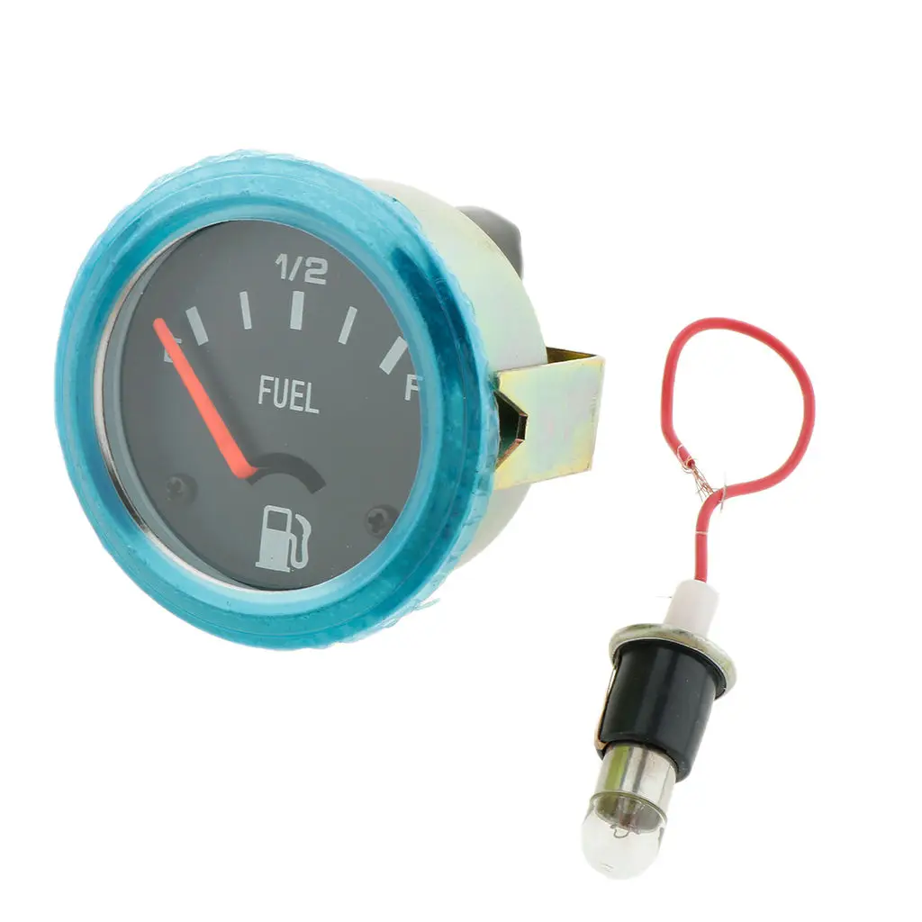 2inch / 52mm Mechanical Car Fuel Level Gauge E-1/2-F 12V, Used to Measure the Fuel Level of Automobile