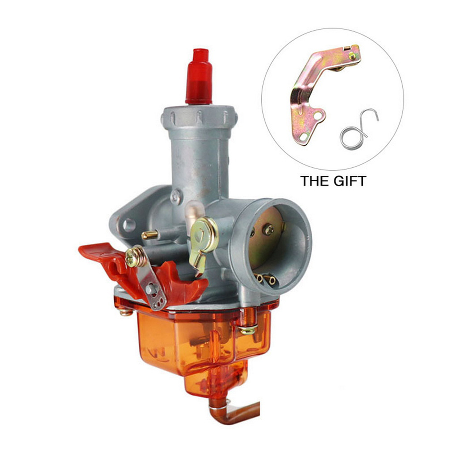 30mm PZ30 Motorcycle Motorbikes Carburetor Power Jet Moulding Accessories for ATV 150cc 160cc 200cc 250cc 4-Stroke Orange