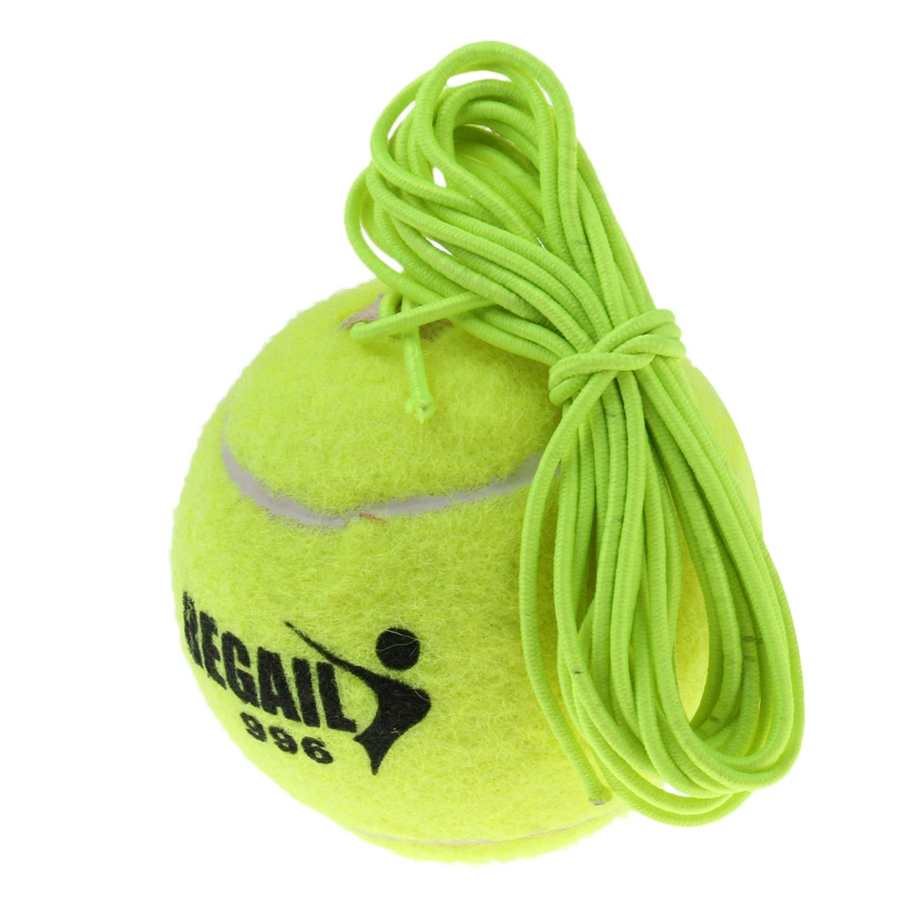 Singles Tennis Trainer Practice Ball Tennis Training Ball with Elasctic Line 