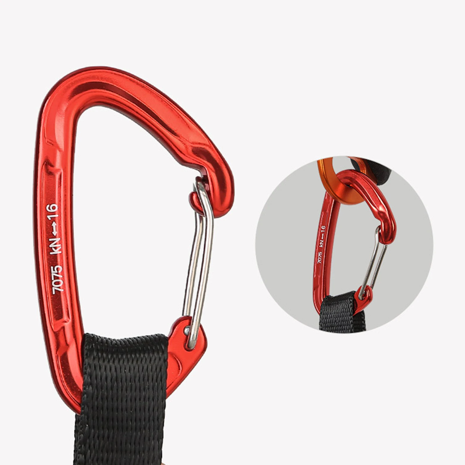 Footer Ascender Sling Safe Mountainner Climbing Loop Foot Ascender Sling Adjustable Caving Hiking Rock Climbing Equipment